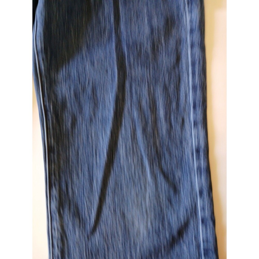 Abercrombie Kids Loose Jeans 5/6 Regular Dark Wash Elastic  Adjustable Waist - Picture 9 of 16